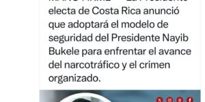 COSTA RICA VA POR MANO FIRME