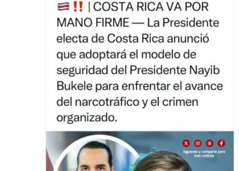 COSTA RICA VA POR MANO FIRME