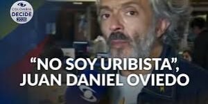 Juan Daniel Oviedo aseguró que no apoyaría a Abelardo de la Espriella si llega a segunda vuelta: “No tengo ningún compromiso”