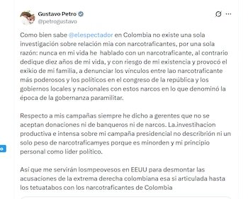 El mandatario nacional se pronunció