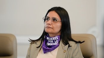 Tras su salida sorpresiva del Gobierno, Angie Rodríguez reveló que detrás de su remoción había una campaña organizada en su contra - crédito Andrea Puentes/Presidencia