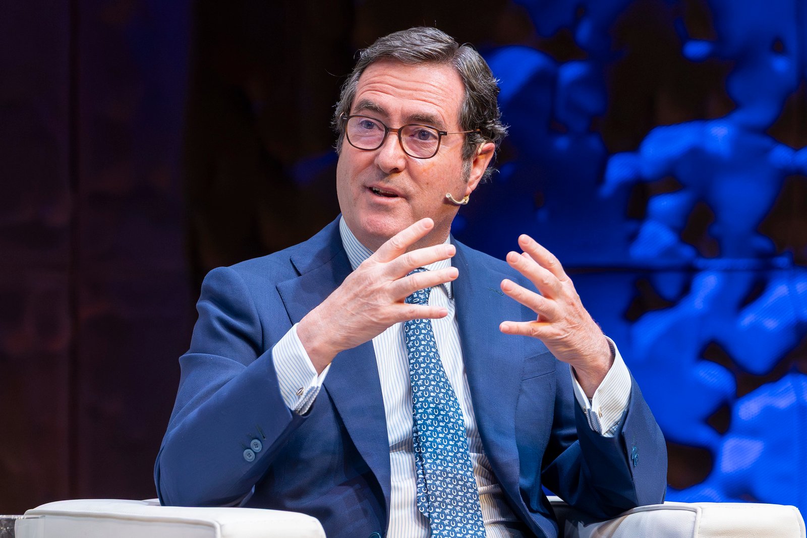 Antonio Garamendi, presidente de la patronal CEOE