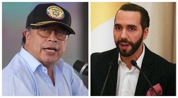 El presidente Petro volvió a cuestionar el régimen de excepción de Nayib Bukele.
Presidencia de Colombia / Archivo.