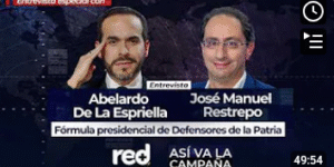Entrevista especial a la fórmula presidencial de Abelardo De La Espriella y José Manuel Restrepo