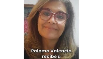 Paloma Valencia recibe a cualquiera.