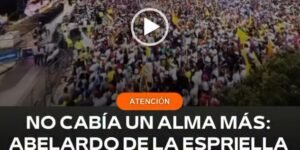 No cabía ni un alma mas!