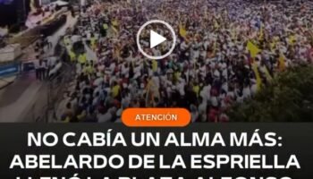 No cabía ni un alma mas!