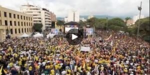 20 mil personas acompañaron al ‘Tigre’  en Bucaramanga