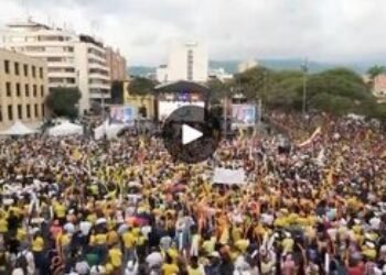20 mil personas acompañaron al ‘Tigre’  en Bucaramanga