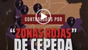 Controladas por Zonas rojas de Cepeda