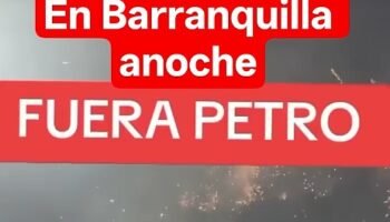 Fuera Petro, grita el pueblo de la Costa