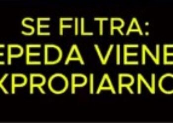 Cepeda viene a expropiarnos !