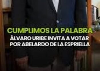 Álvaro Uribe reconoce derrota de Valencia y anuncia respaldo a de la Espriella