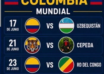 Calendario Colombia Mundial