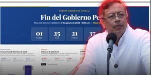 Lanzan «El CronoPetro», una web que cuenta los días que le quedan a Gustavo Petro