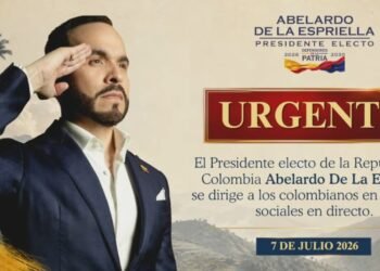 ¡ATENCIÓN! El presidente electo Abelardo De La Espriella entrega información importante para el país