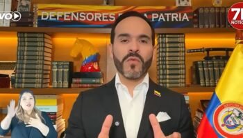 Declaración del presidente electo de Colombia Abelardo de la Espriella.