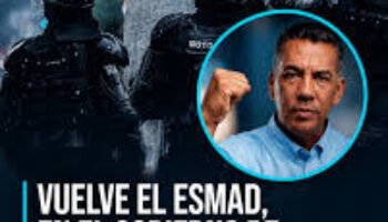 Ministro de Defensa designado anuncia el regreso del ESMAD: ¿Qué pasará con la UNDMO?