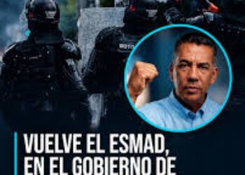 Ministro de Defensa designado anuncia el regreso del ESMAD: ¿Qué pasará con la UNDMO?