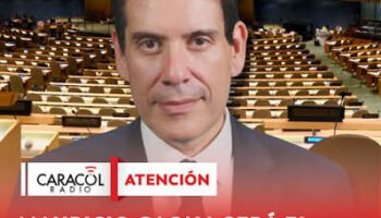 El mensaje de Mauricio Gaona tras ser designado por Abelardo De La Espriella como embajador de Colombia ante la ONU