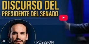 Discurso del presidente del senado