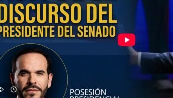 Discurso del presidente del senado