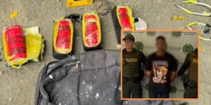 Policía frustra atentado en Cali y captura a tres integrantes de disidencias Farc con explosivos