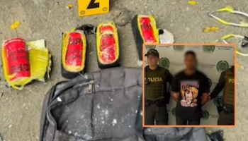 Policía frustra atentado en Cali y captura a tres integrantes de disidencias Farc con explosivos
