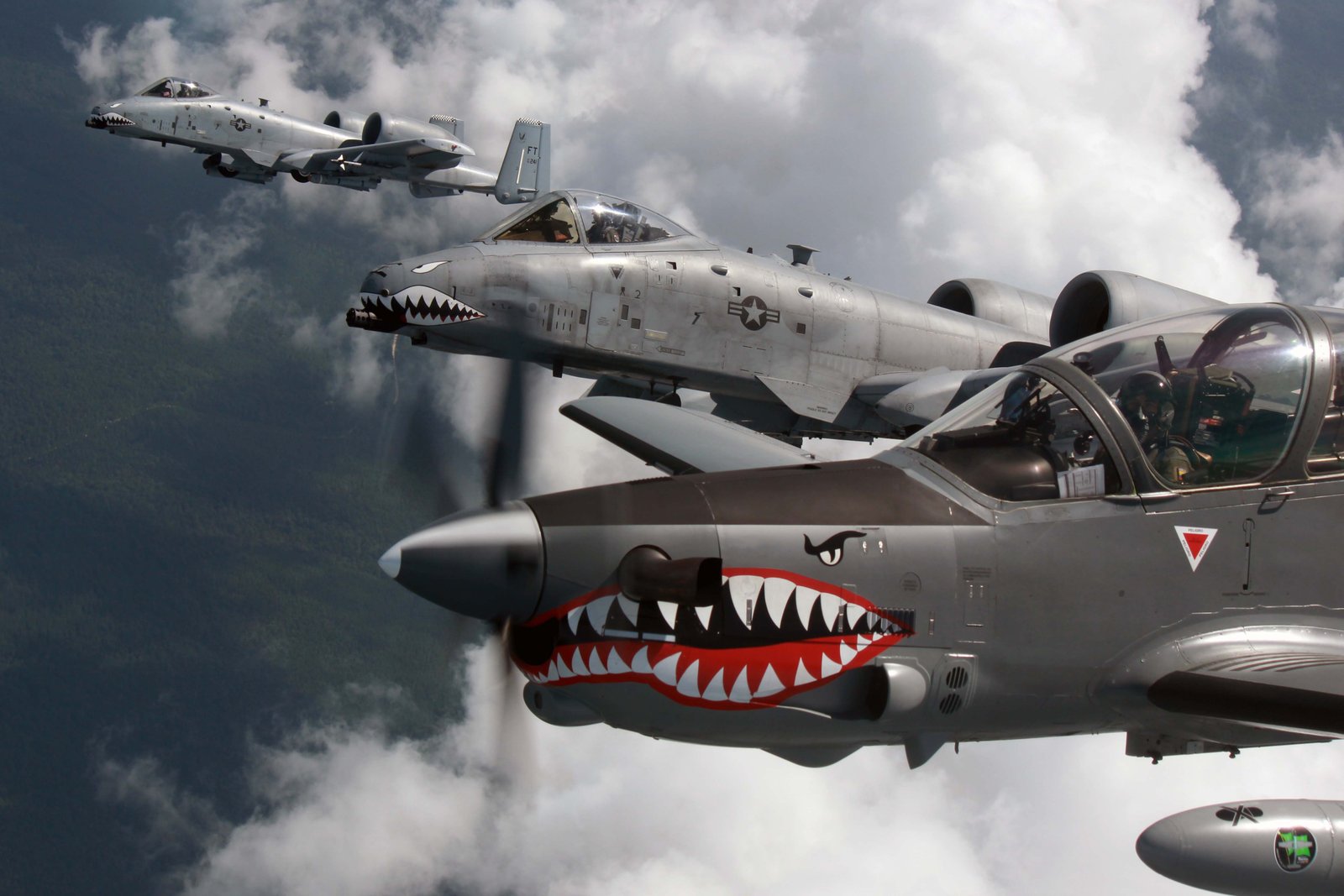 Fuerza Aérea colombiana.