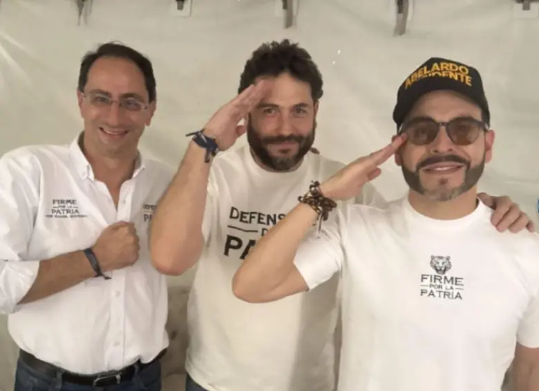 Jaime Uribe con De La Espriella y Restrepo.