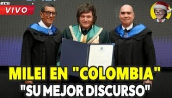 Milei en Colombia