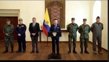 Presidente de la Espriella presenta nueva cúpula militar