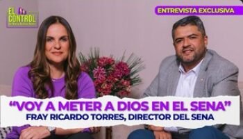 Fray Ricardo Torres, director del SENA, quiere dejar un legado con el nombre de Dios