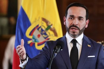 Dentro de la estrategia de seguridad presentada por el Gobierno de Abelardo de la Espriella aparecen herramientas como drones, inteligencia artificial y sistemas de vigilancia - crédito José Vargas/Reuters