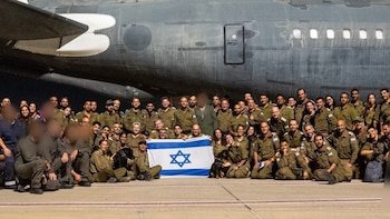 Este es el equipo de expertos en rescate que llegó de Israel a Cali, Colombia - crédito @IDF/X