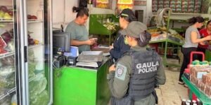 Policía capturó a cuatro presuntos responsables de terrorismo y otros delitos tras el paro armado de las Acsn en Santa Marta