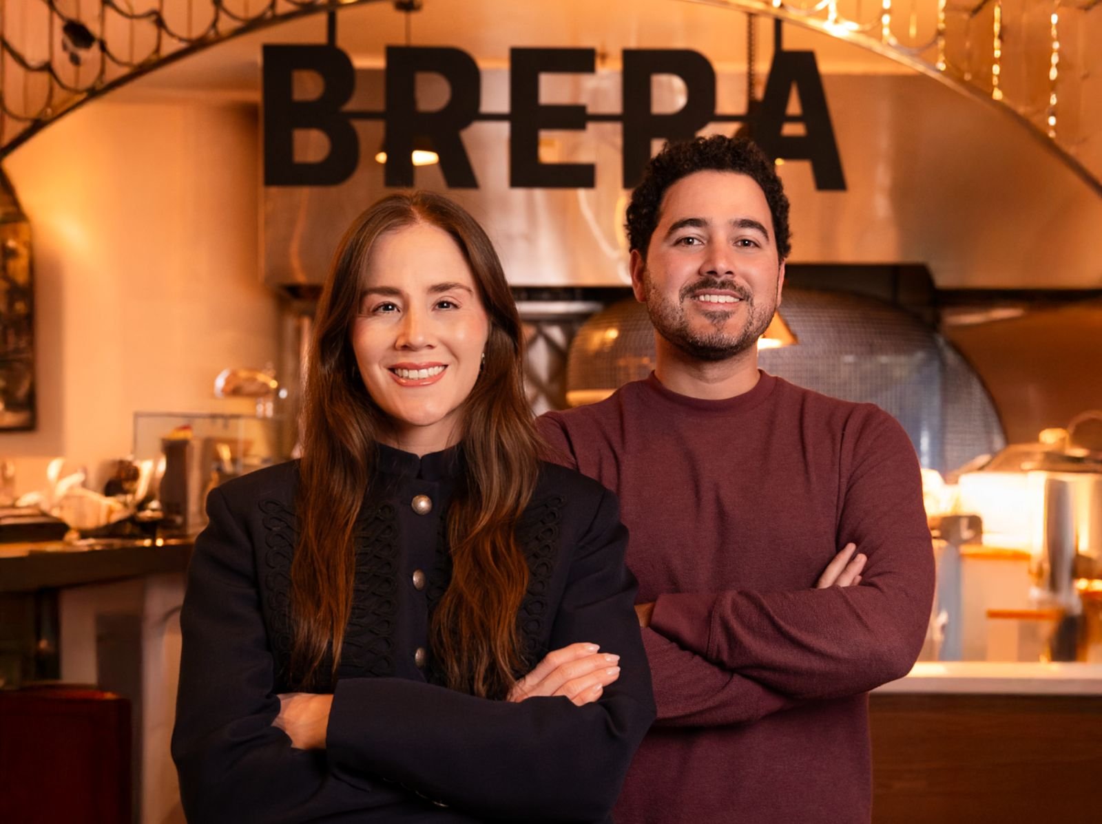 Viviana Torres y Andrés Kawas, los creadores de la propuesta .