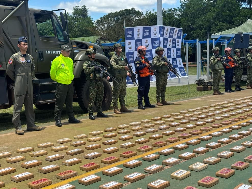 Armada Nacional incautó 1,5 toneladas de cocaína en el río Meta con destino a Venezuela