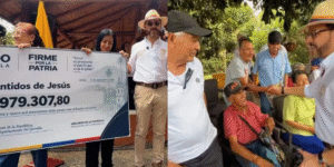 De la Espriella donó su primer sueldo a hogar geriátrico y anunció que cada mes lo dará a una causa social