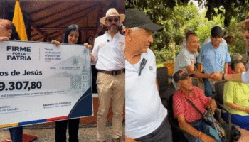 De la Espriella donó su primer sueldo a hogar geriátrico y anunció que cada mes lo dará a una causa social