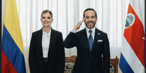 Así fue el encuentro entre De la Espriella y la presidenta de Costa Rica, Laura Fernández