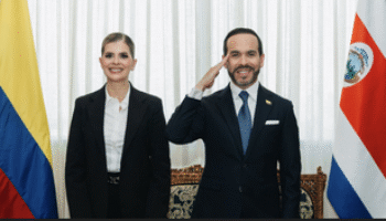Así fue el encuentro entre De la Espriella y la presidenta de Costa Rica, Laura Fernández