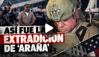 Detalles de la extradición de alias Araña