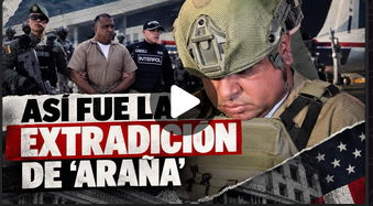 Detalles de la extradición de alias Araña