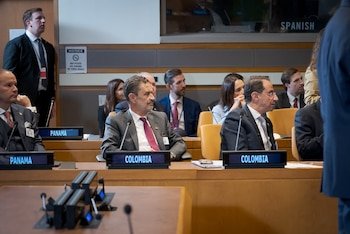 El vicepresidente José Manuel Restrepo y el canciller Omar Bula representaron a Colombia en la reunión del Escudo de las Américas y hablaron sobre democracia y cooperación - crédito @CancilleriaCol/X