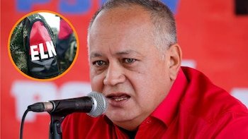 Las denuncias señalan que Diosdado Cabello habría brindado una residencia en Apure a la cabecilla del ELN - crédito Reuters/archivo particular