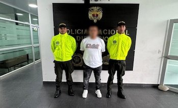 Alias Media Arepa fue capturado presuntamente por la extravagancia de su mansión - crédito Policía Nacional
