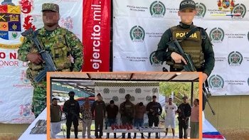 De la Espriella confirmó la captura de nueve presuntos miembros del frente 57