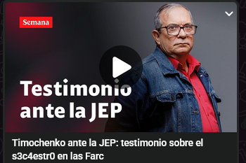 Timochenko ante la JEP: testimonio sobre el s3c4estr0 en las Farc