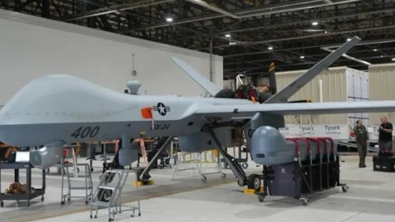 Estados Unidos envió tres drones Reaper a Colombia